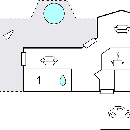 Сasa de vacaciones Two-bedroom In Fårevejle